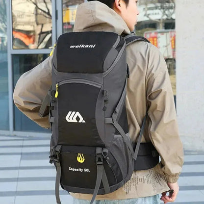 Equipaje Montaña - Gran mochila de viaje impermeable para hombre