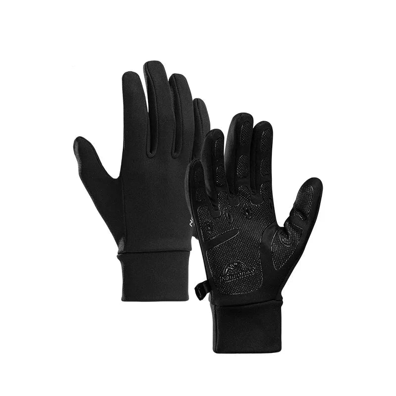 Equipaje Montaña - Guantes de senderismo antideslizantes para pantalla táctil