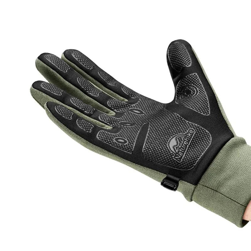 Equipaje Montaña - Guantes de senderismo antideslizantes para pantalla táctil