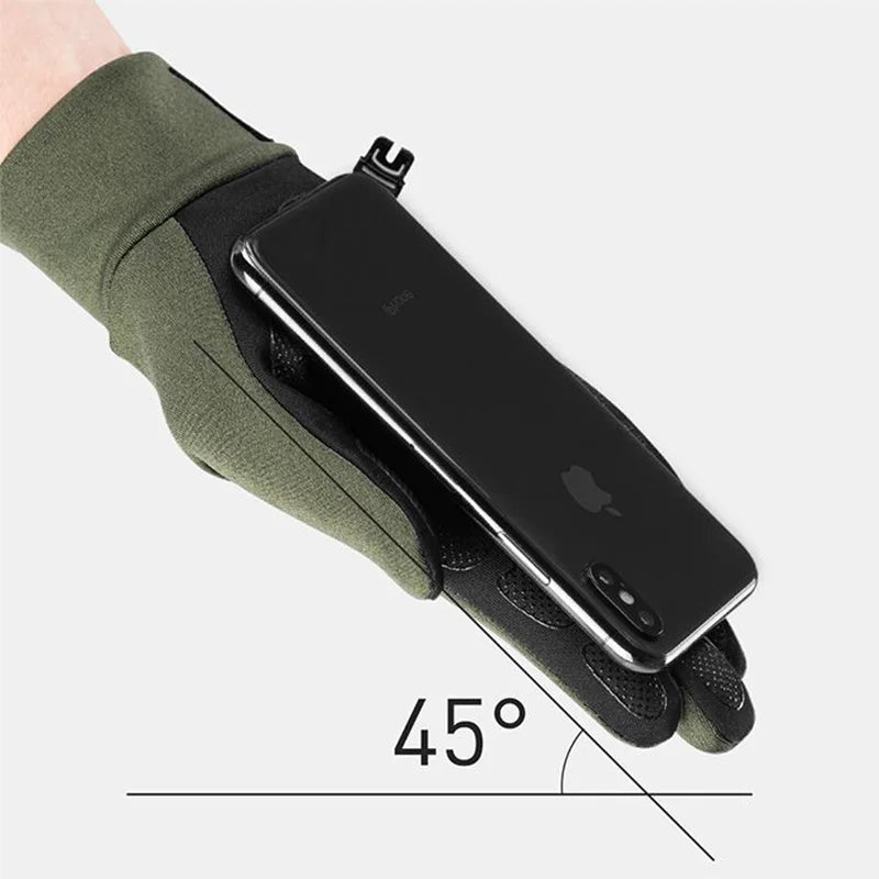 Equipaje Montaña - Guantes de senderismo antideslizantes para pantalla táctil