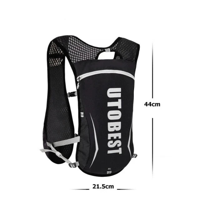 Equipaje Montaña - Mochila de carrera y senderismo ultraligera, 5l