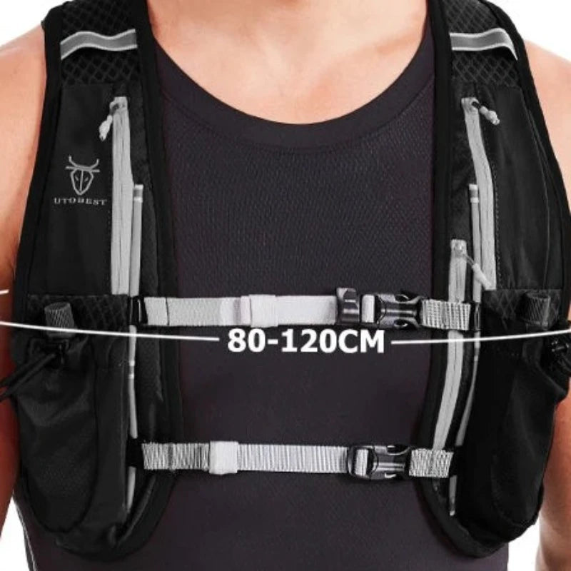 Equipaje Montaña - Mochila de carrera y senderismo ultraligera, 5l