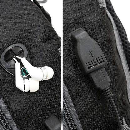 Equipaje Montaña - Mochila de senderismo de 40l con adaptador usb