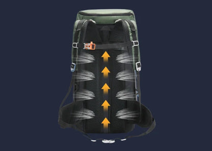 Equipaje Montaña - Mochila de senderismo impermeable 50l