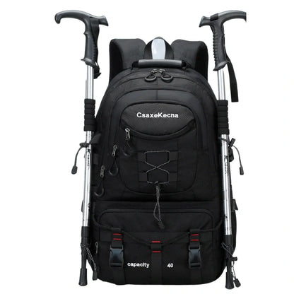 Equipaje Montaña - Mochila de senderismo para hombre con adaptador usb