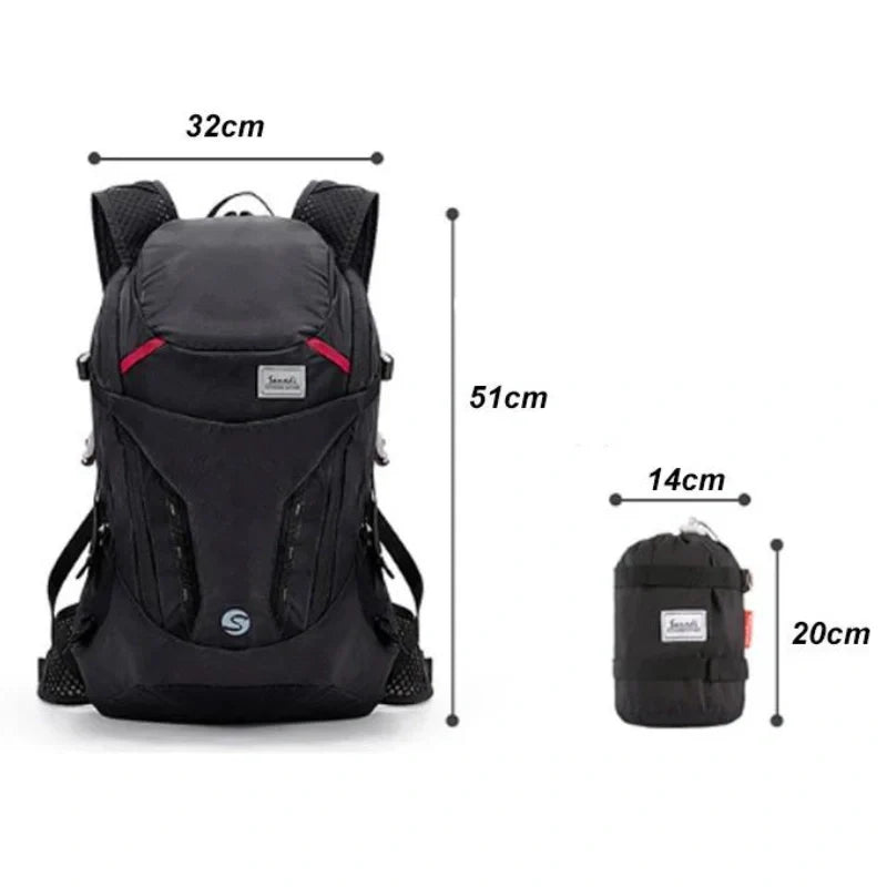 Equipaje Montaña - Mochila de senderismo para mujer 30l plegable