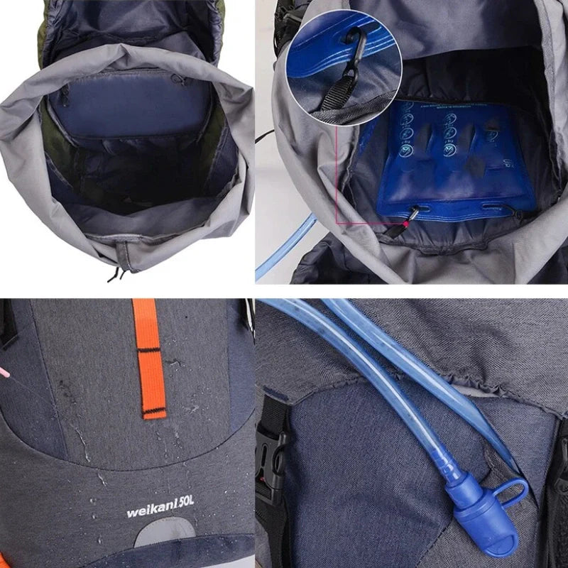 Equipaje Montaña - Mochila de senderismo para mujer 50l