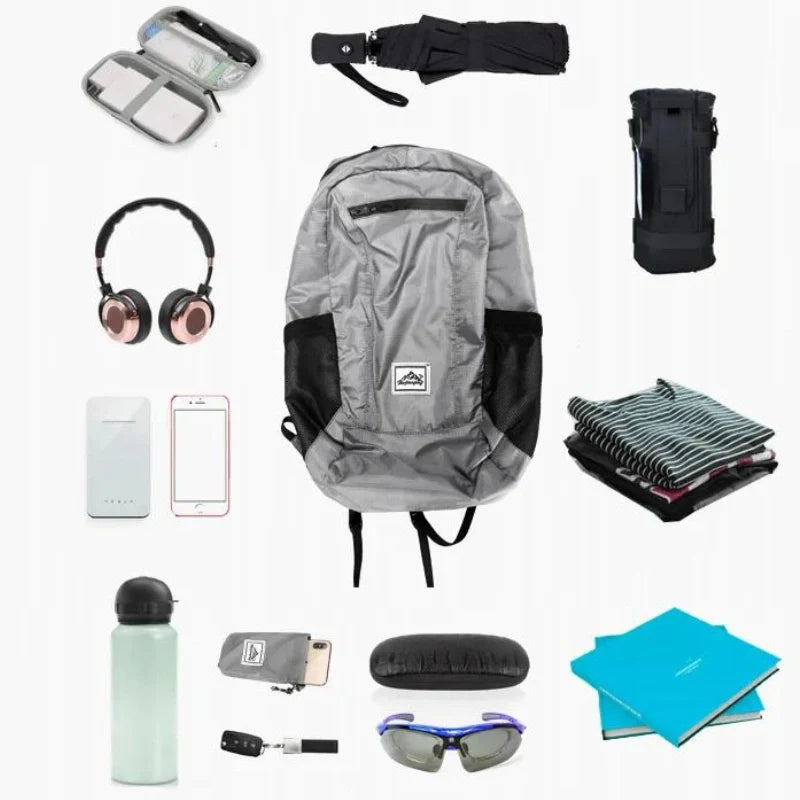Equipaje Montaña - Mochila de senderismo para mujer plegable 18l