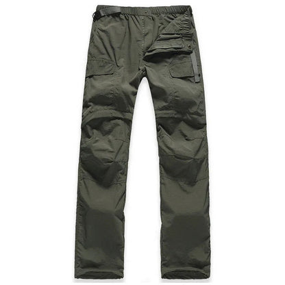 Equipaje Montaña - Pantalón de senderismo desmontable en short para mujer