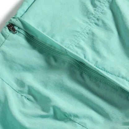 Equipaje Montaña - Pantalón de senderismo desmontable en short para mujer