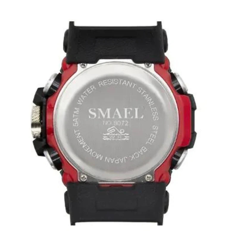 Equipaje Montaña - Reloj de senderismo con doble pantalla digital y reloj