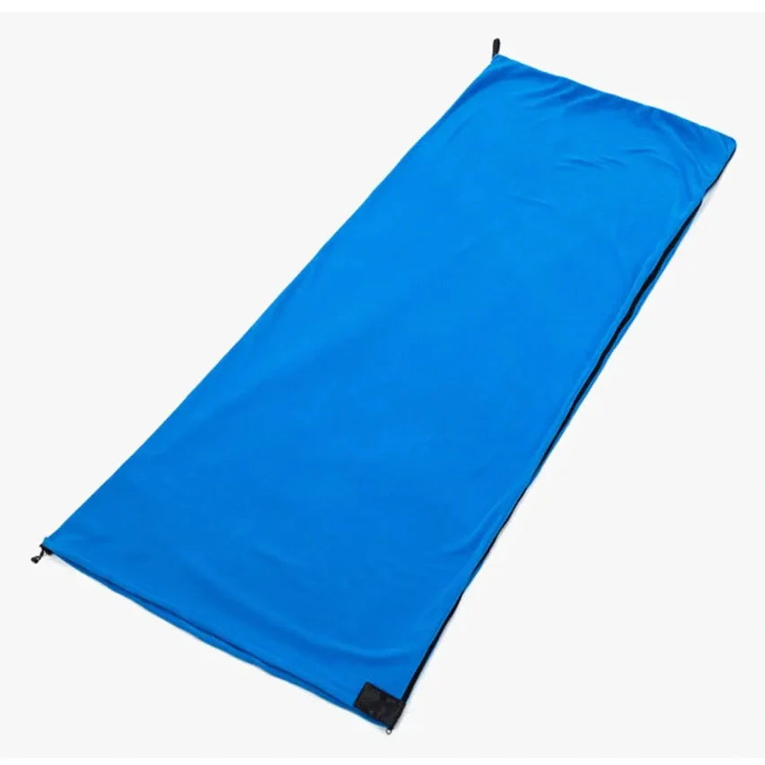 Equipaje Montaña - Saco de dormir azul suave y portátil