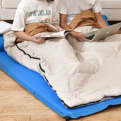 Equipaje Montaña - Saco de dormir para 2 personas cálido y grueso de usos múltiples