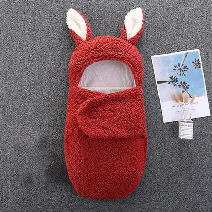 Equipaje Montaña - Saco de dormir para bebé de algodón con orejas de conejo