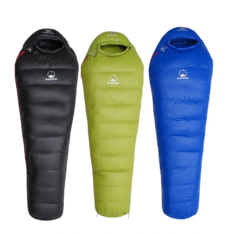 Equipaje Montaña - Saco de dormir para clima frío extremo, aislante tipo momia de nylon