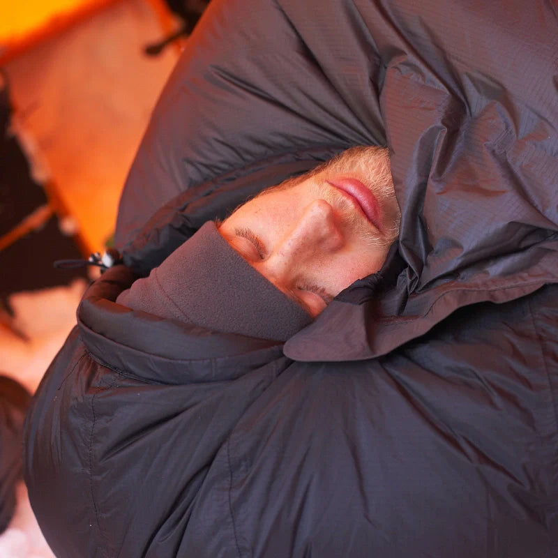 Equipaje Montaña - Saco de dormir para clima frío extremo, aislante tipo momia de nylon