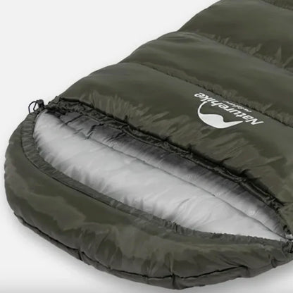 Equipaje Montaña - Saco de dormir para frío extremo plegable e impermeable de algodón