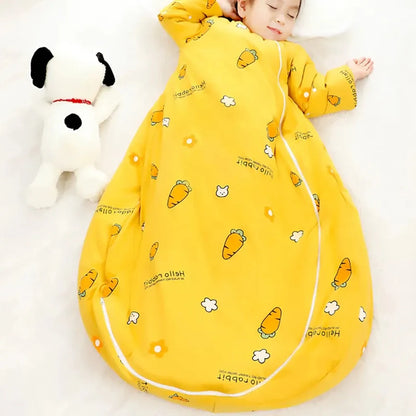 Equipaje Montaña - Saco de dormir para niños con estampado de zanahorias