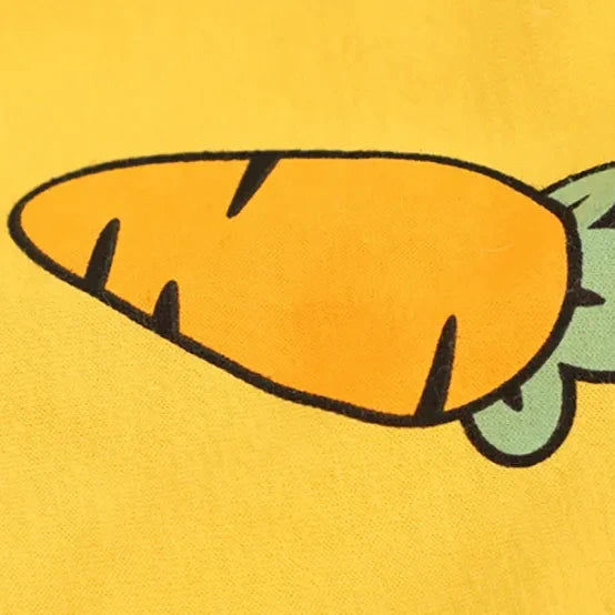 Equipaje Montaña - Saco de dormir para niños con estampado de zanahorias