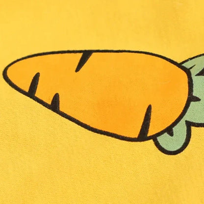 Equipaje Montaña - Saco de dormir para niños con estampado de zanahorias