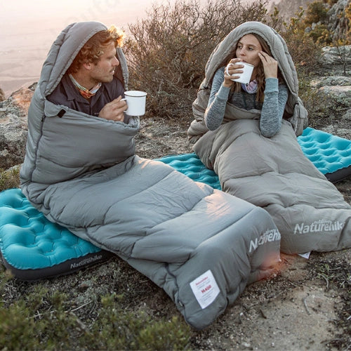 Equipaje Montaña - Saco de dormir ultra ligero acolchado y confortable