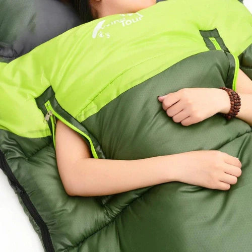 Equipaje Montaña - Saco de dormir ultraligero de tela resistente