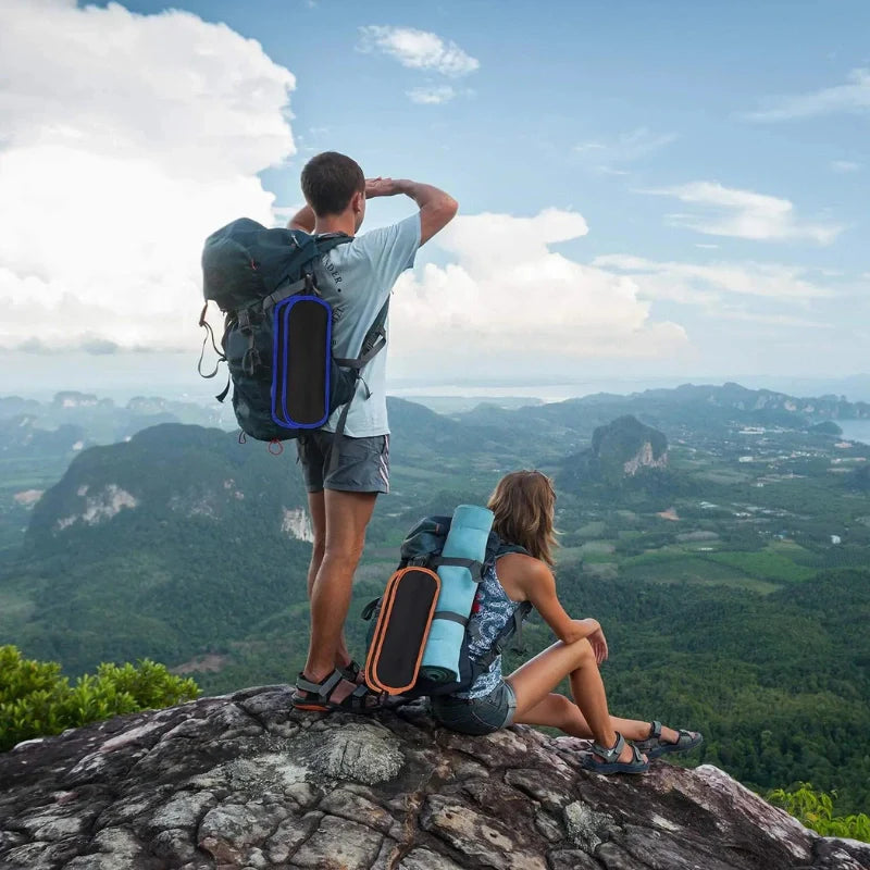 Equipaje Montaña - Silla de camping plegable ultra resistente con cojín integrado