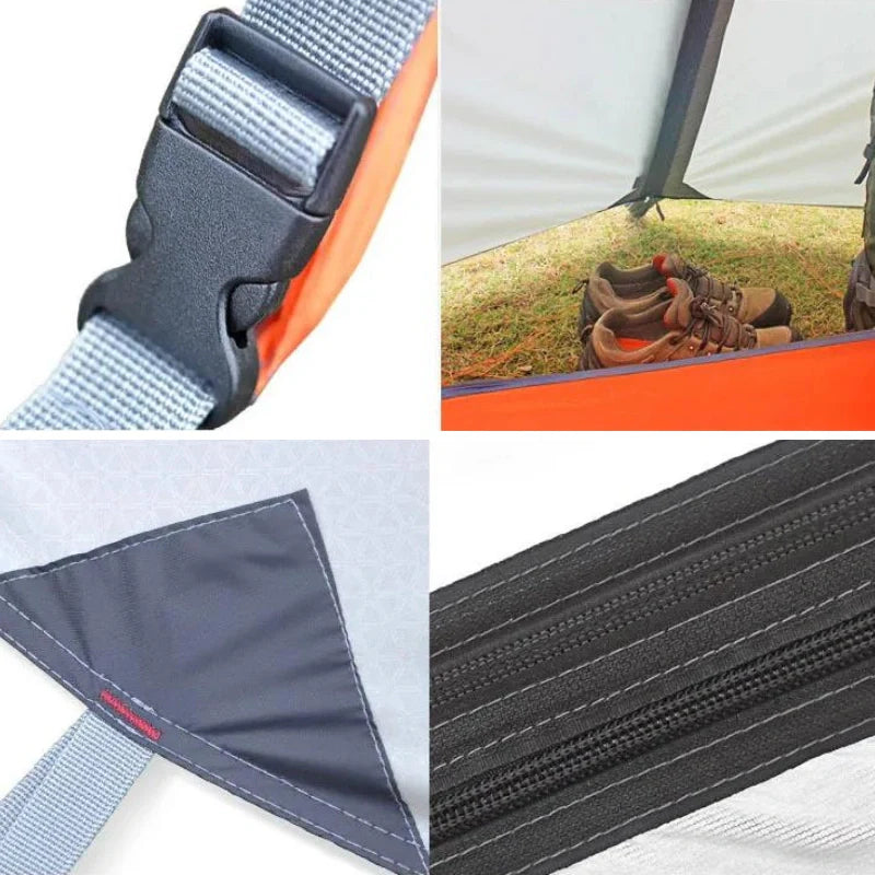 Equipaje Montaña - Tienda de campaña doble capa para invierno