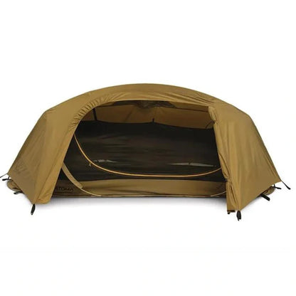 Equipaje Montaña - Tienda de campaña individual en marrón