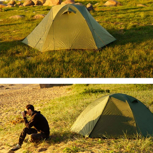Equipaje Montaña - Tienda de campaña para camping y senderismo para 2 personas