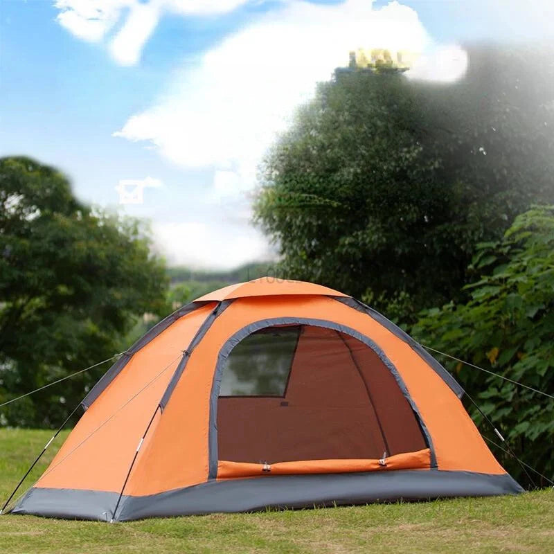Equipaje Montaña - Tienda de campaña para senderismo de 1 plaza con ventana lateral