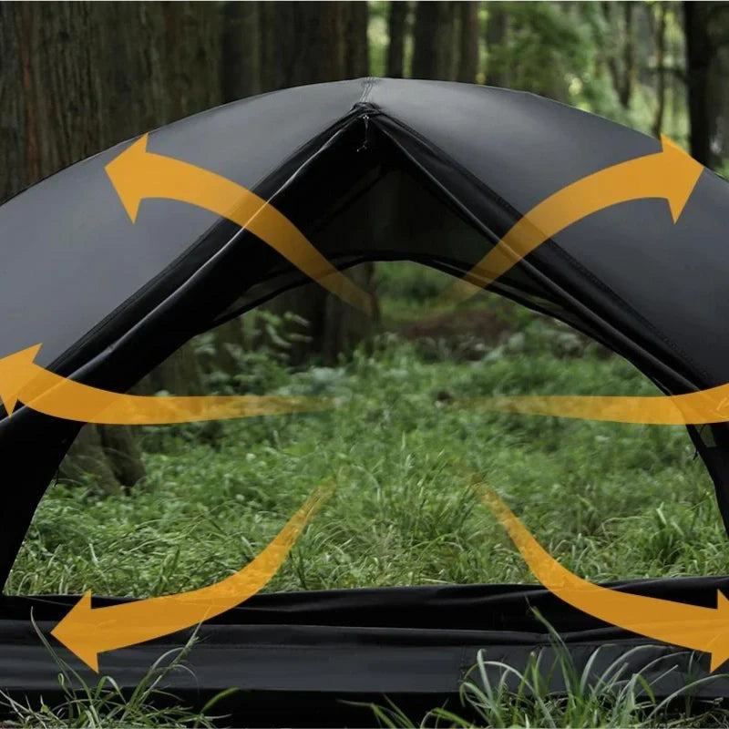 Equipaje Montaña - Tienda de campaña portátil de nylon ultraligera
