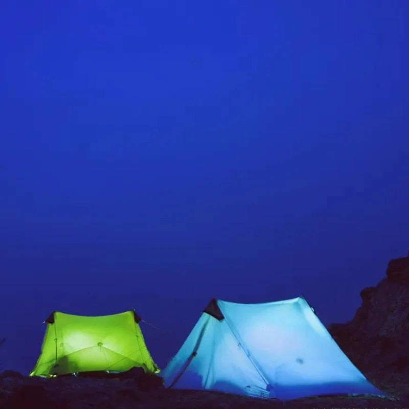 Equipaje Montaña - Tienda de campaña ultraligera 3 estaciones para 2 personas