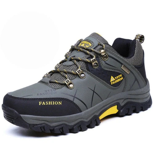Equipaje Montaña - Zapatillas de montaña bajas de cuero