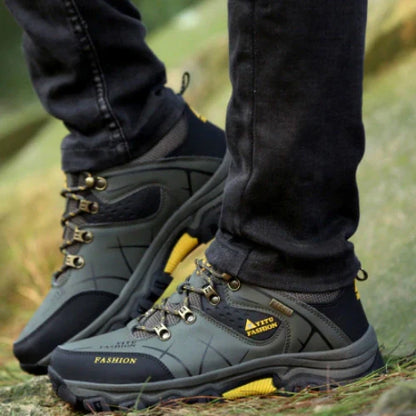 Equipaje Montaña - Zapatillas de montaña bajas de cuero