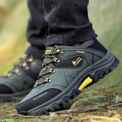 Equipaje Montaña - Zapatillas de montaña bajas de cuero