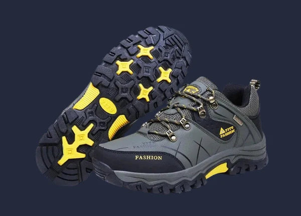 Equipaje Montaña - Zapatillas de montaña bajas de cuero