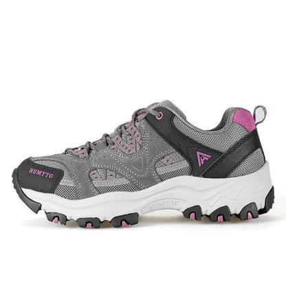 Equipaje Montaña - Zapatillas de senderismo bajas para mujer impermeables