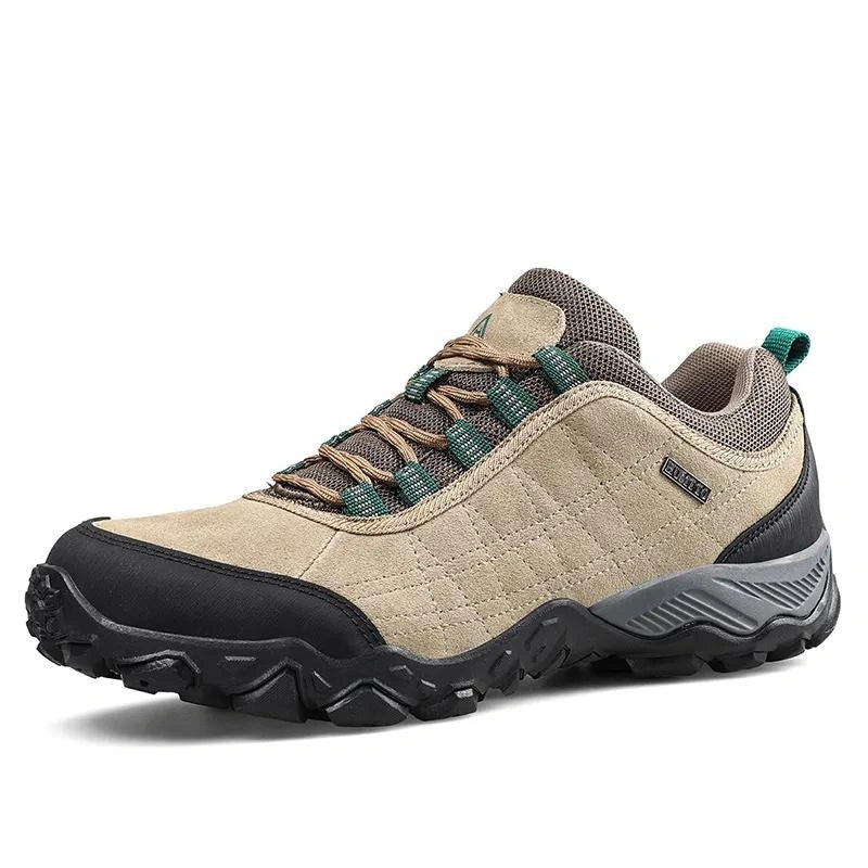 Equipaje Montaña - Zapatillas de senderismo de gamuza para hombres