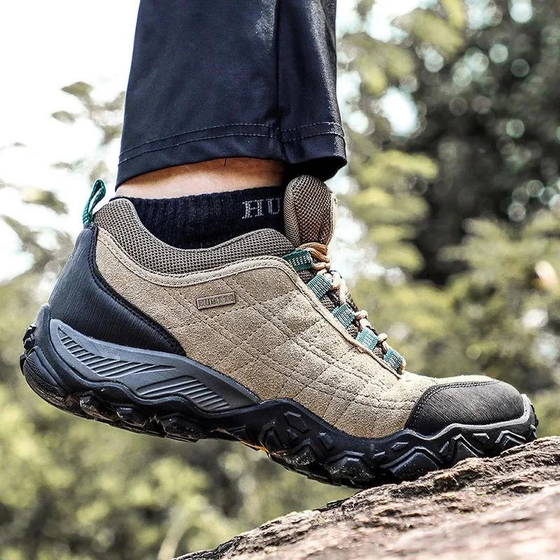 Equipaje Montaña - Zapatillas de senderismo de gamuza para hombres